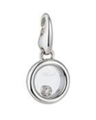 Happy Diamonds 18k White Gold Diamond Pendant
