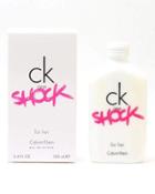 Ck One Shock Ladies Eau De Toilette, 3.4 Oz./