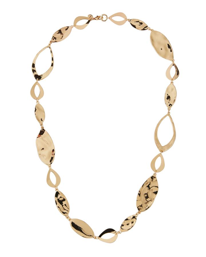Disk & Link Necklace,