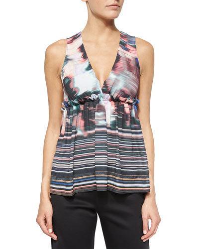 Floral Ikat Printed