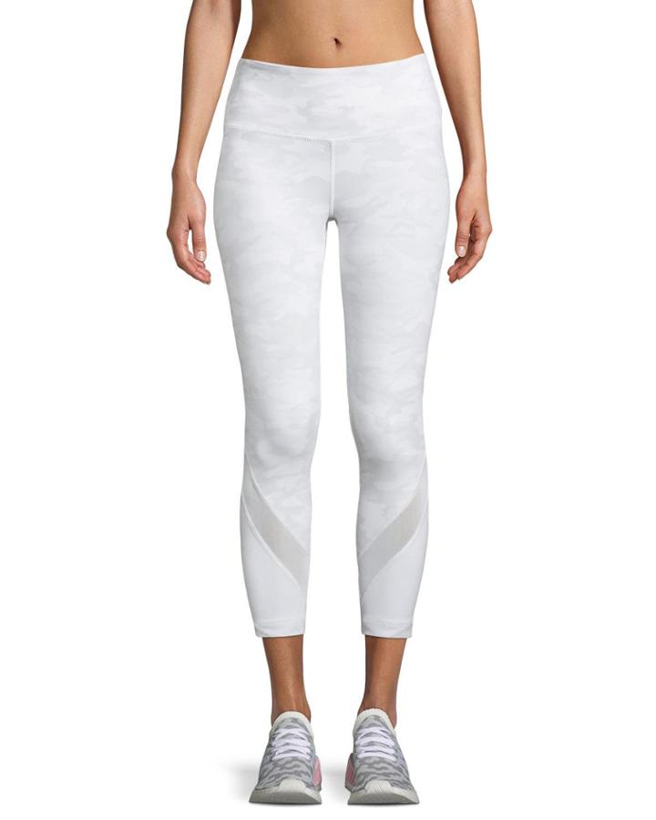 Purpose Camo-print Capri