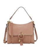 Joan Medium Leather/suede Crossbody Bag