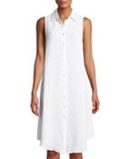 Astid Button-front Sleeveless