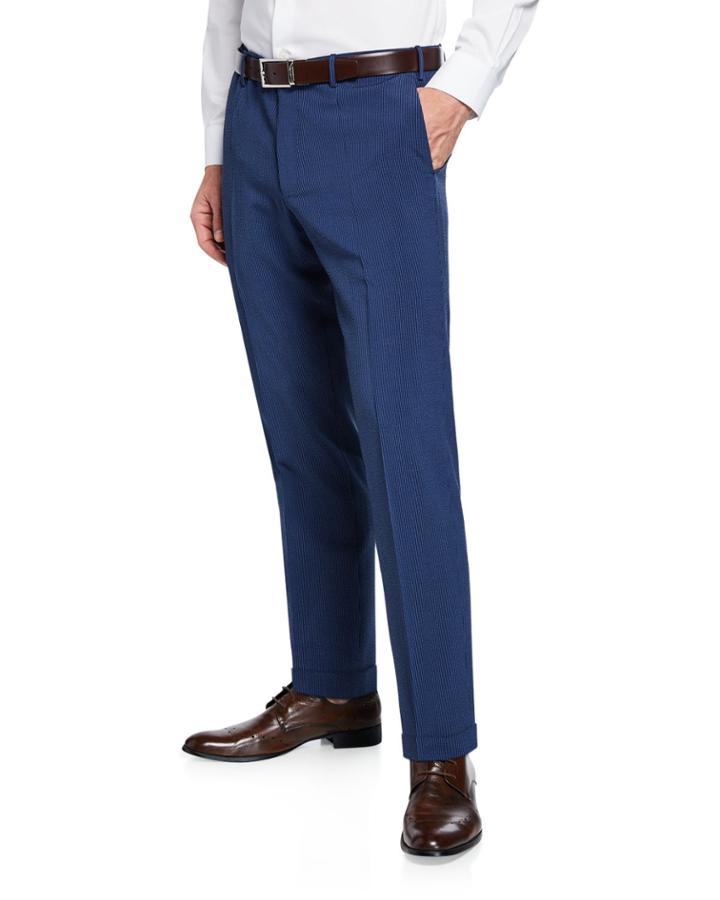 Micky Slim-fit Stretch-gabardine Dress Pants