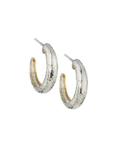 Hoopla Small Tapered Hoop Earrings,