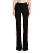 Oxbridge Flannel Tuxedo Flare Pants