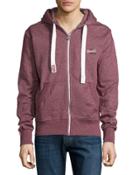 Zip-front Hoodie, Port True Grit