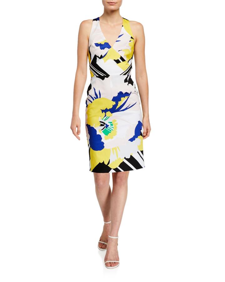 Flower & Stripe Crisscross