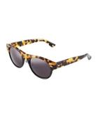 Round Tortoiseshell Plastic