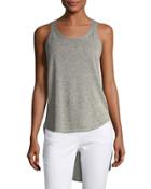 High-low Silk-panel Tank
