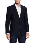 Men's Solid Slim-fit Blazer