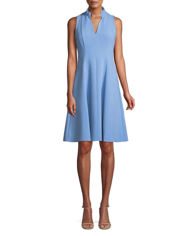 Antoinette Sleeveless Dress W/ Pockets