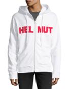 Boxed Typographic Hoodie