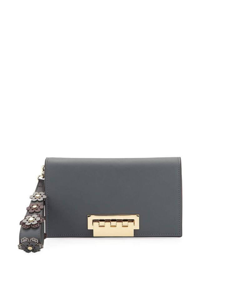 Earthette Hex Floral Wristlet Clutch Bag