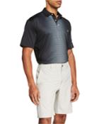 Men's Ombre Texture Polo
