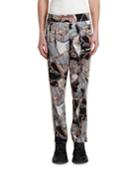 Men's Bridle-print Track Pants With