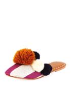Iris Striped Pompom