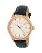 Men's 42mm Fortuna Date Watch W/ Leather