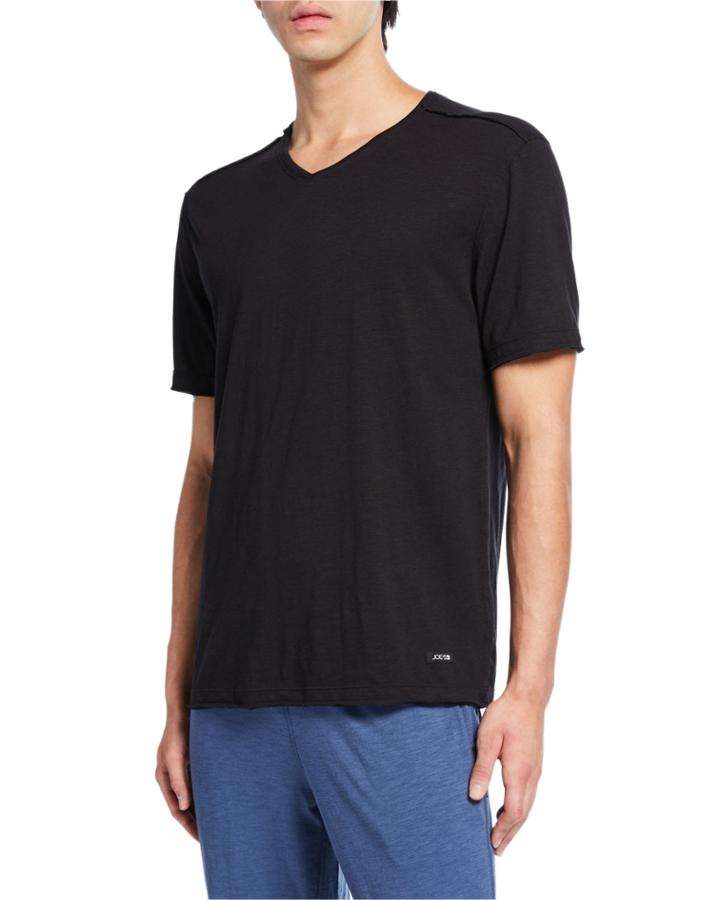 Men's V-neck Exposed