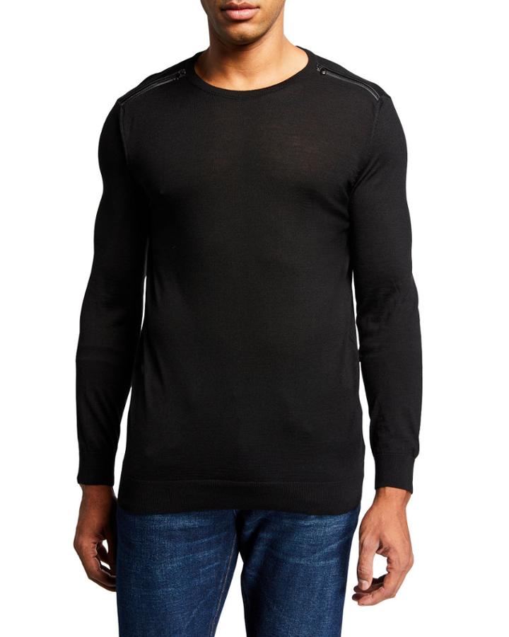 Men's Wool-blend Zip