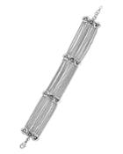 Estate Rossetti 18k White Gold Multi-chain Bracelet