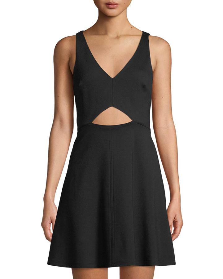 Alfresco Keyhole-front Fit & Flare Dress