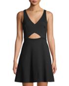 Alfresco Keyhole-front Fit & Flare Dress