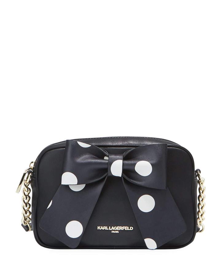 Kris Bow Zip-top Crossbody Bag