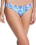 Vera Hipster Swim Bottom, Blue Pattern