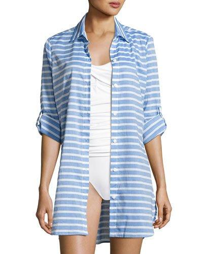 Breton Stripe Boyfriend Beach