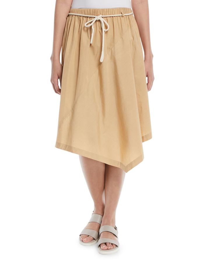 Belted Handkerchief Knee-length