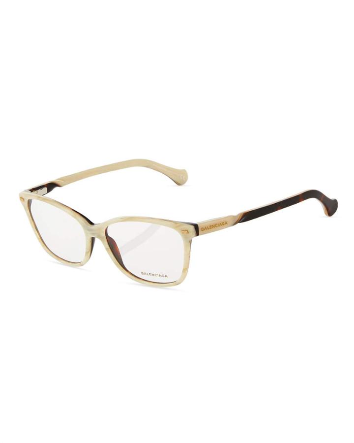 Square Tortoise Plastic Optical Glasses
