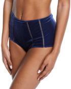 Velvet High-waist Bikini