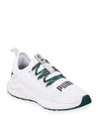 Hybrid Perforated Knit Trainer