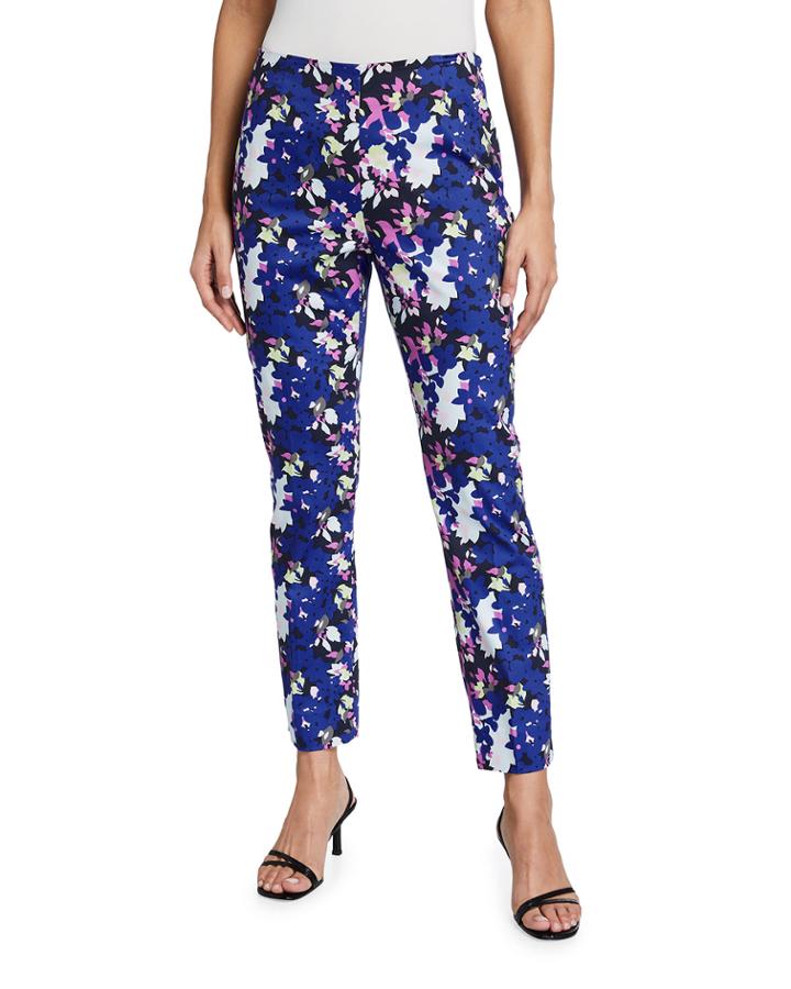 Lisa Abstract-print Pants