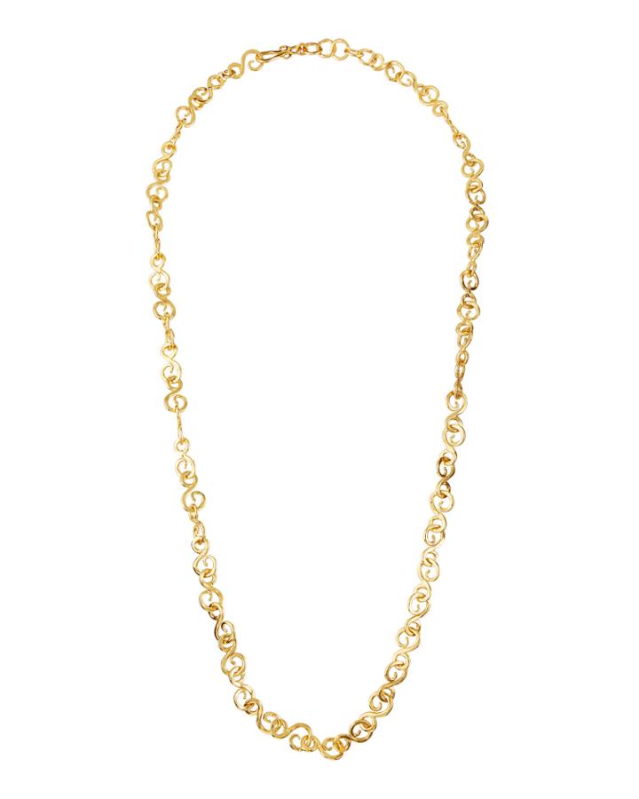 Signature S-hook Chain Necklace,