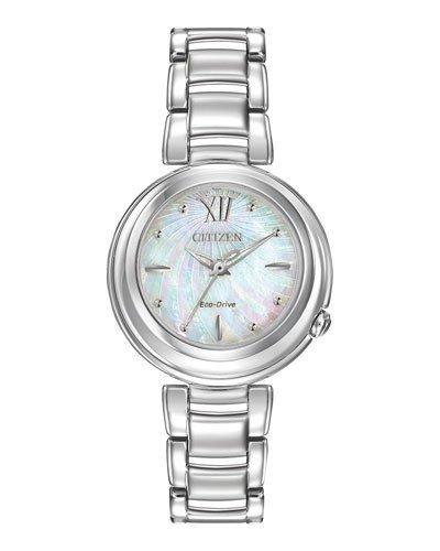 30mm Eco-drive Bracelet Watch