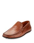 Iggy Crocodile-embossed