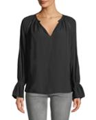 Margaret Studded Long-sleeve Top