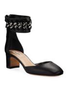 Metallic Chain Ankle Cuff
