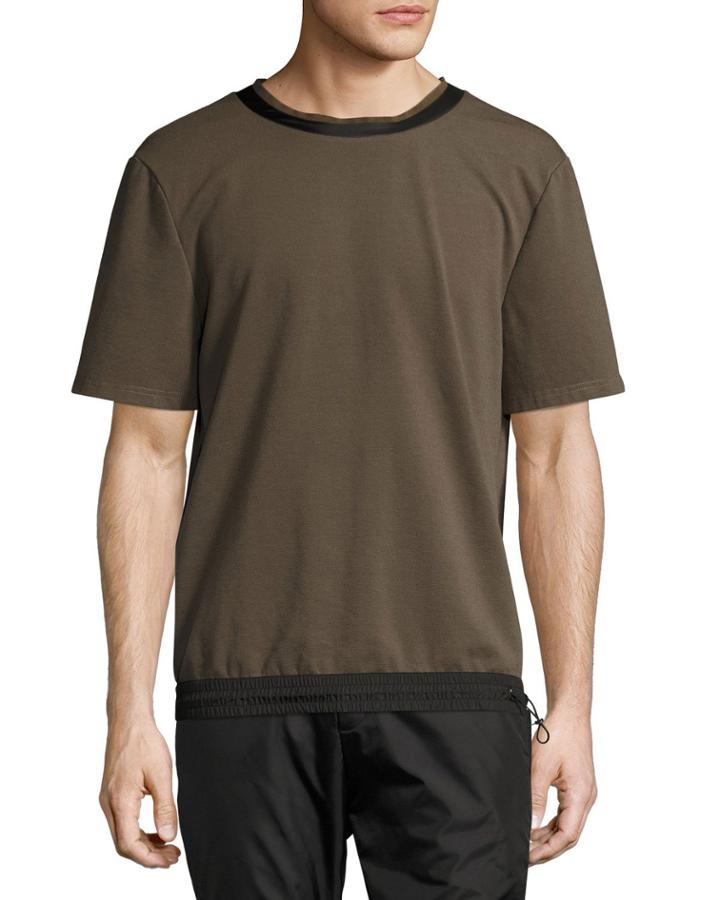 Gonzo Drawstring-hem T-shirt