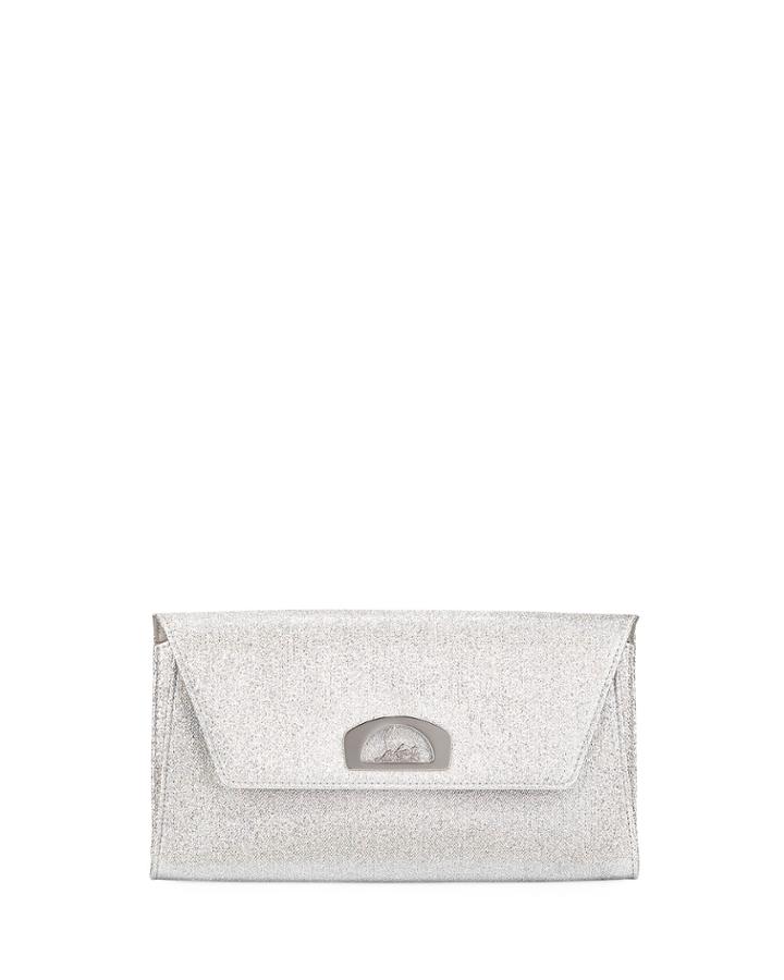 Vero Dodat Glitter Clutch Bag