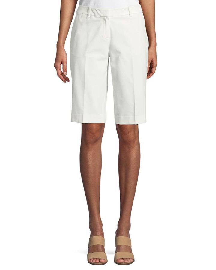 Manhattan Techno-stretch Twill Slim Bermuda
