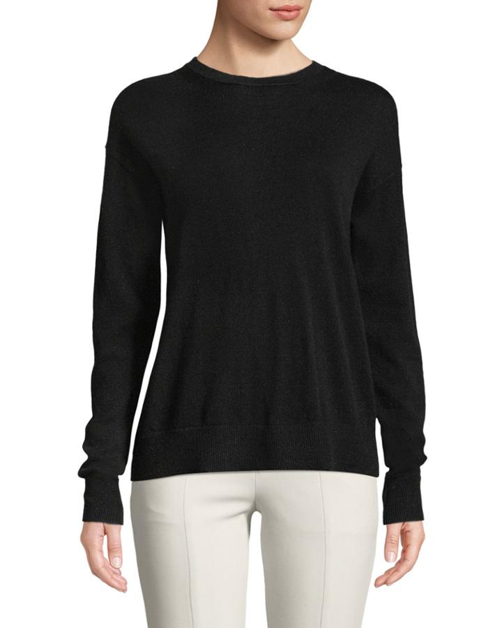 Boxy Wool-blend Pullover