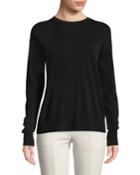 Boxy Wool-blend Pullover