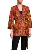 Josephine Paisley-printed