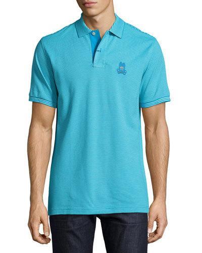 Bunny Striped Pima Polo