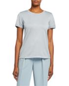 Pearlescent Neck Trim Short