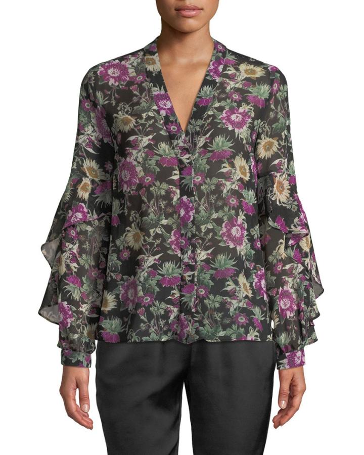 Ainsley Floral-print Top