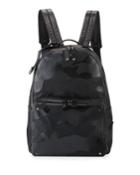 Rockstud Camo Leather Backpack